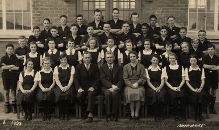 Foxton School Pupils 1938