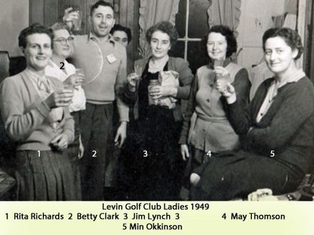 Levin Golf Club Ladies 1949