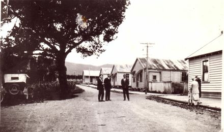 Miranui Mill - cookhouse, billiard room & men's living quarters, 1920's
