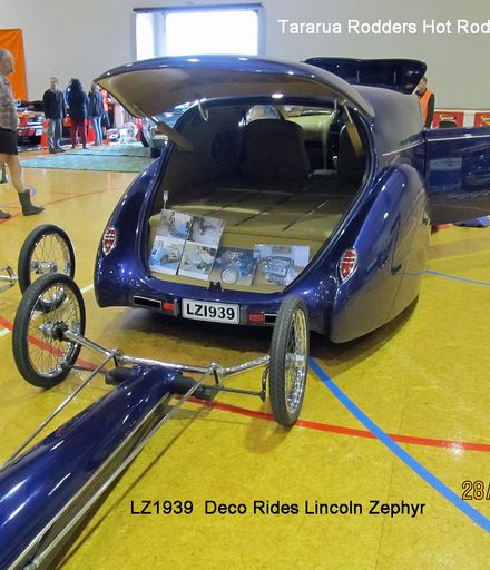 3168 1939 Deco Rides Lincoln Zephur