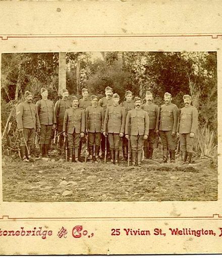 Shannon section of Horowhenua Mounted Rifles