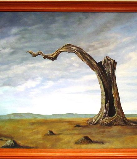 The Last Standing by Iris Reesby Oil $150