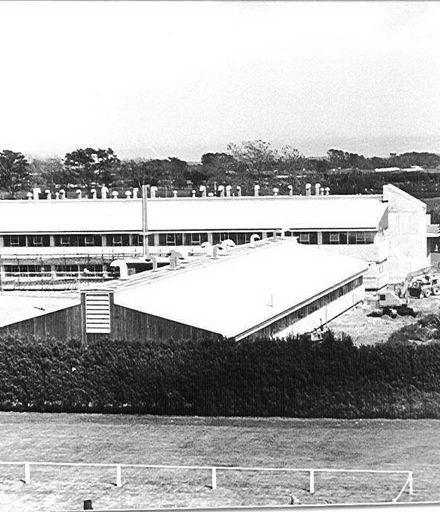 New main building nearly completed, 1976
