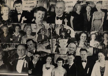 Foxton School Reunion 1954 Montage
