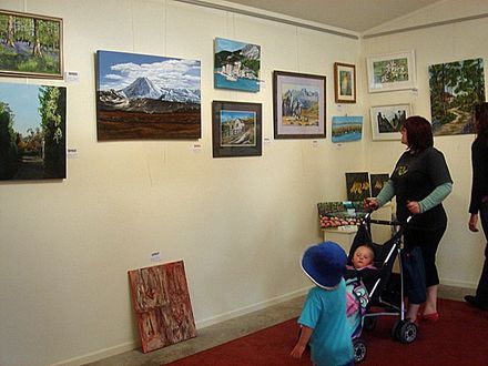 Horowhenua Art Society display