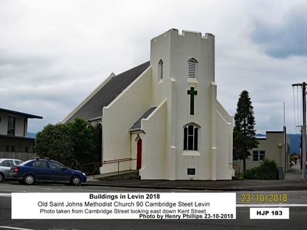 Old Saint Johns Methodist Church 90 Cambridge Steet Levin 23-10-2018 - Resource cover image