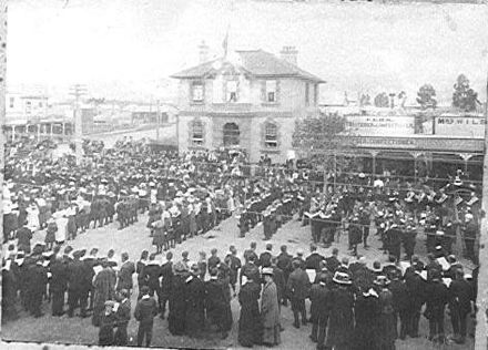 Commemoration of death of Edward VII, 1910