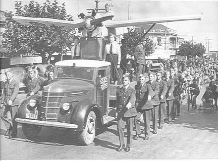 Queen Carnival Parade, Levin, 1941