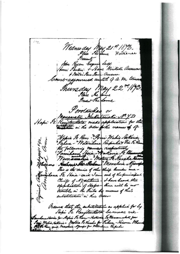 Otaki Maori Land Court Minutebook 2 - 21 May 1873 - Resource cover image