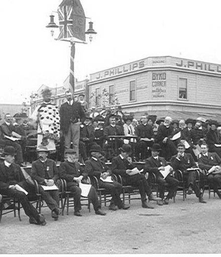 Commemoration Service Edward VII, 1910