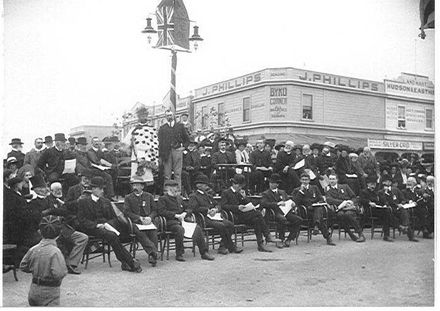 Commemoration Service Edward VII, 1910