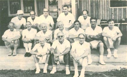 Levin veterans tennis tournament competitors February 1973 - Resource cover image