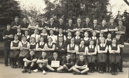 Stewart, Possibly Horowhenua College 1938, School photograph.