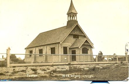 Methodist Church, Foxton - Resource cover image