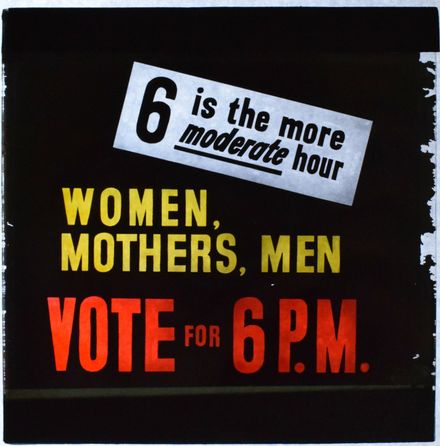 Cinema Advertising Slide- Six P.M Closing - Resource cover image