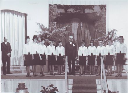 Chairman & Exhibition Hostesses, Electricity Exhibition 1972 - Resource cover image