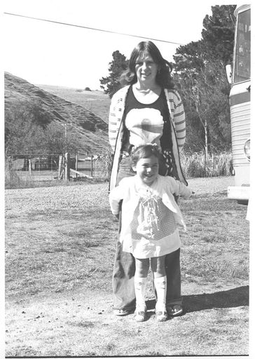 Sandra Hanson and daughter Mereina