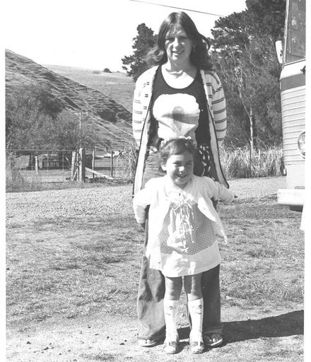 Sandra Hanson and daughter Mereina