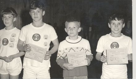 Primary Schools Gymnastic Competitions, 1st place boys team