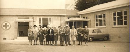 Building & members, Levin Red Cross, 1968