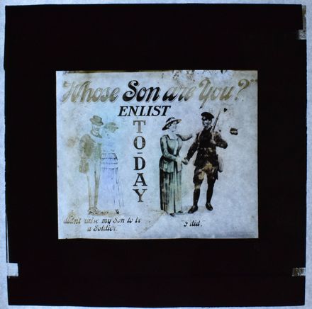 World War One Cinema Slide- Whose Son Are You? - Resource cover image