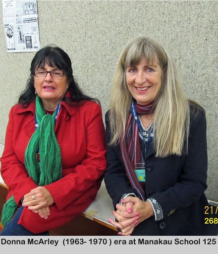 Genna and Donna McArley  (1963- 1970 ) era at Manakau School 125 th J