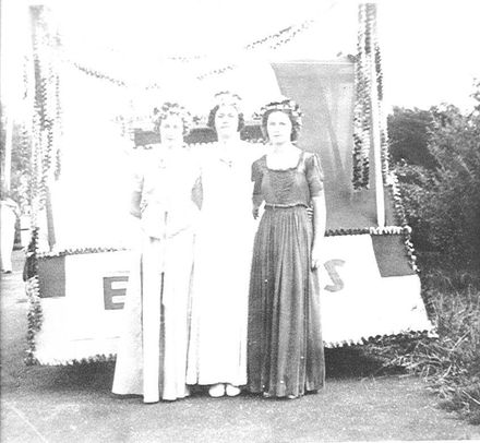 Business Queen at Queen Carnival, 1941