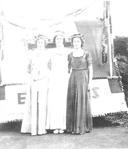 Business Queen at Queen Carnival, 1941