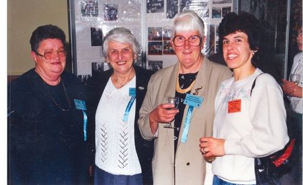 Margaret Pratt, Azile La Roche, Josie Taylor, Pauline Williams (nee La Roche)