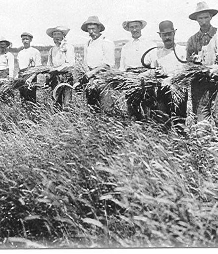 Men Cutting Fesue,Robinson's Farm,Newth Road