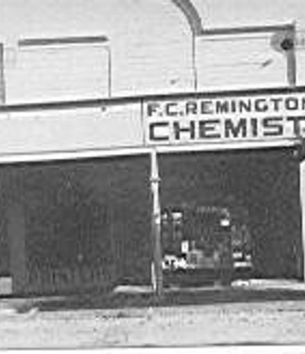 Chemist shop - F.C. Remington