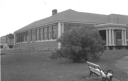Foxton District High School - Main Building, 1940's