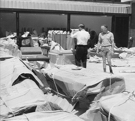 Unpacking Equipment, Waiopehu College 1973