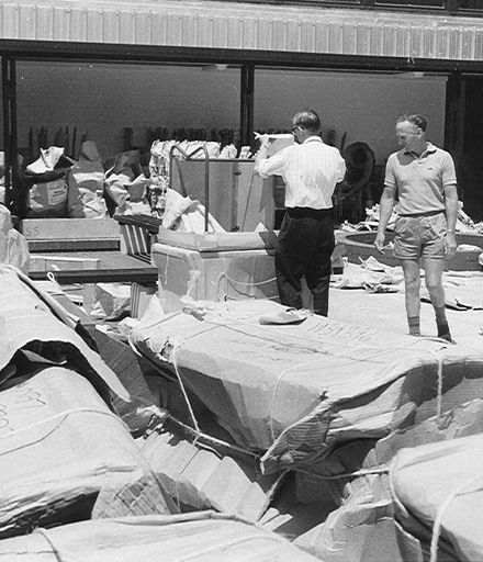 Unpacking Equipment, Waiopehu College 1973