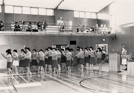 Manawatu College Gymnasium Opening 1986