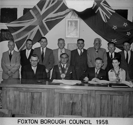 Foxton Borough Council 1958