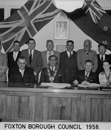 Foxton Borough Council 1958