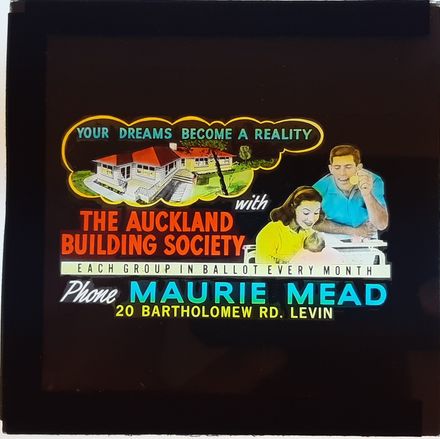 Auckland Building Society/Maurice Mead Cinema Advertising Slide - Resource cover image