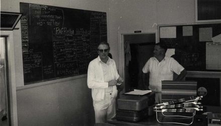 Interior of Shannon Bowling Clubrooms, c.1970