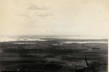 Manawatu River in Flood, 1901.