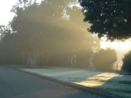 the drive to the park