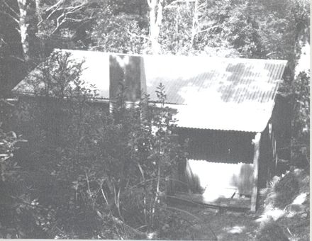 Ohau Hut in Tararua Range, 1981