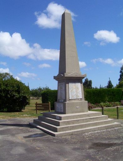 Shannon War Memorial - Resource cover image