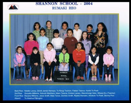 Shannon School 2004 - Resource cover image