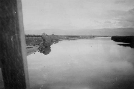 The 'Long Reach' on the Manawatu River at Whirokino