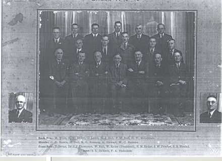 Levin Racing Club (Inc) Officials 1945-46