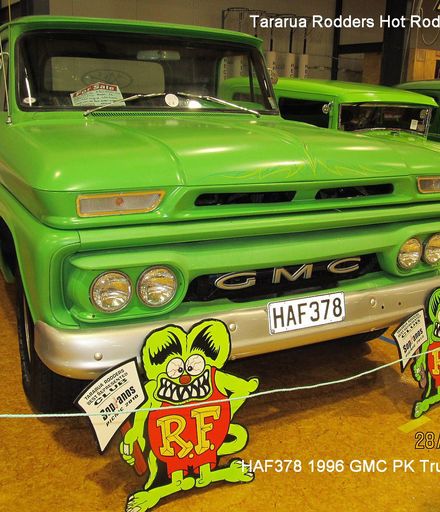 3163 HAF378 1966 GMC PK truck