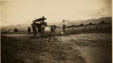 Construction of Queen Street
