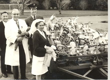 Toys presented by Corporals Club, RNZAF Ohakea, 1969