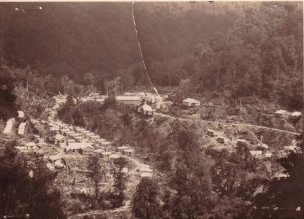Camp at Upper Dam, Mangahao, 13 February 1926 - Resource cover image